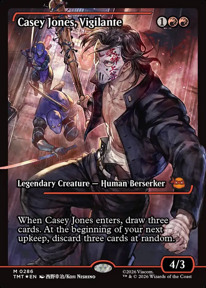 Casey Jones, Vigilante Showcase #286