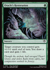 Oracle's Restoration Secrets...