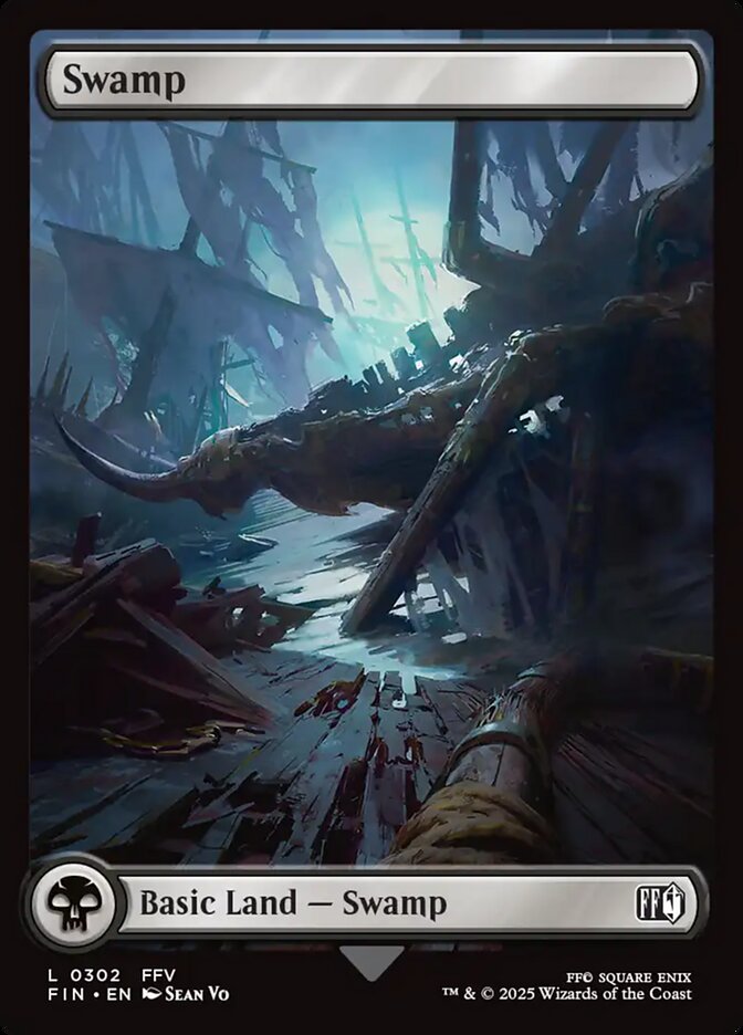 Full Art Swamp Final Fantasy #302