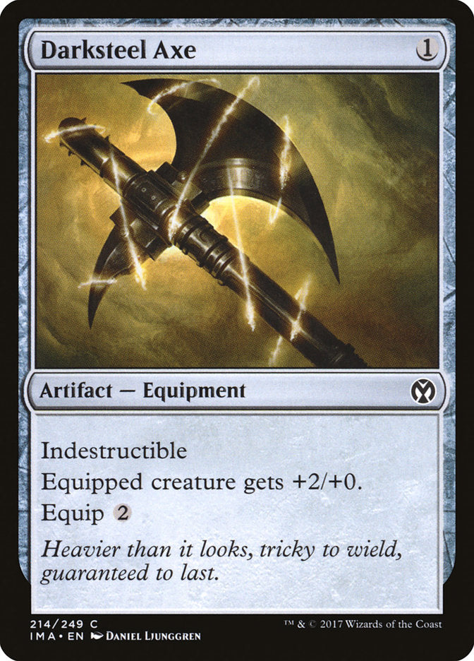Darksteel Axe - Iconic Masters #214