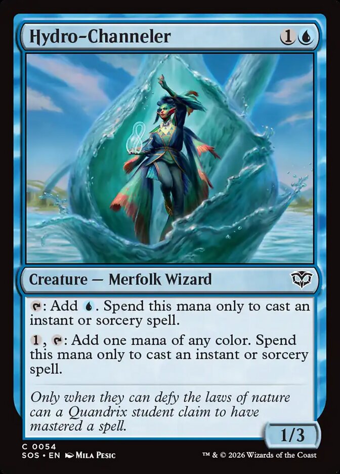 Hydro-Channeler Secrets of Strixhaven #054Card Front