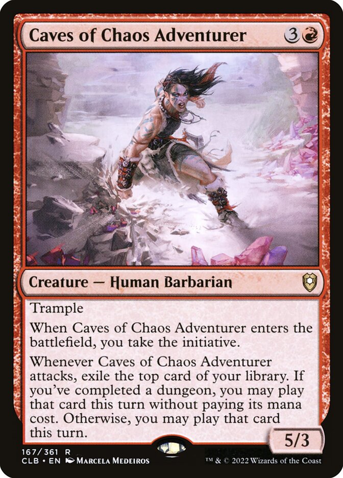 Caves of Chaos Adventurer - Commander Legends #167