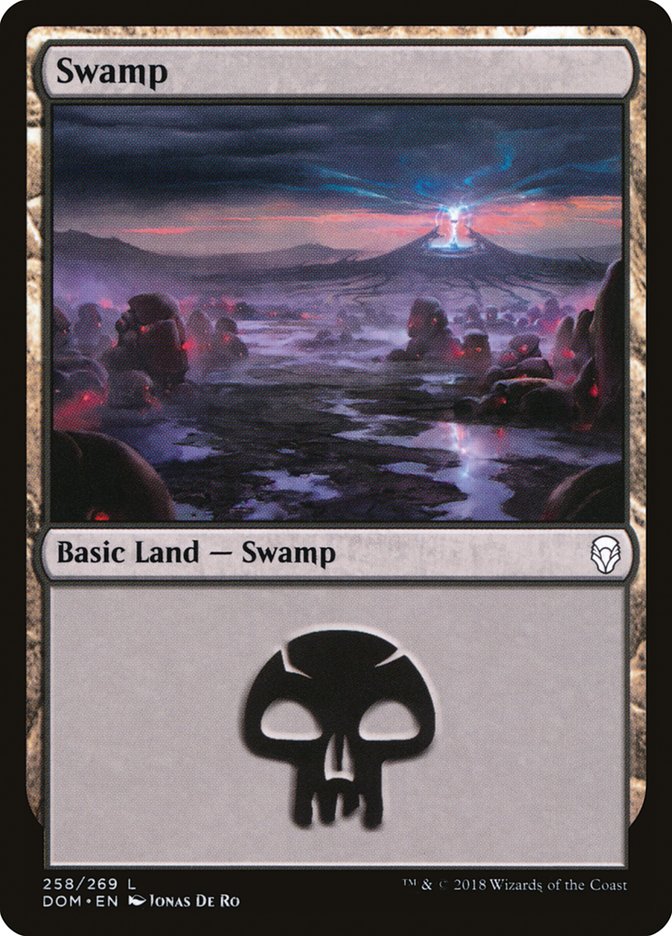 Swamp Dominaria #258
