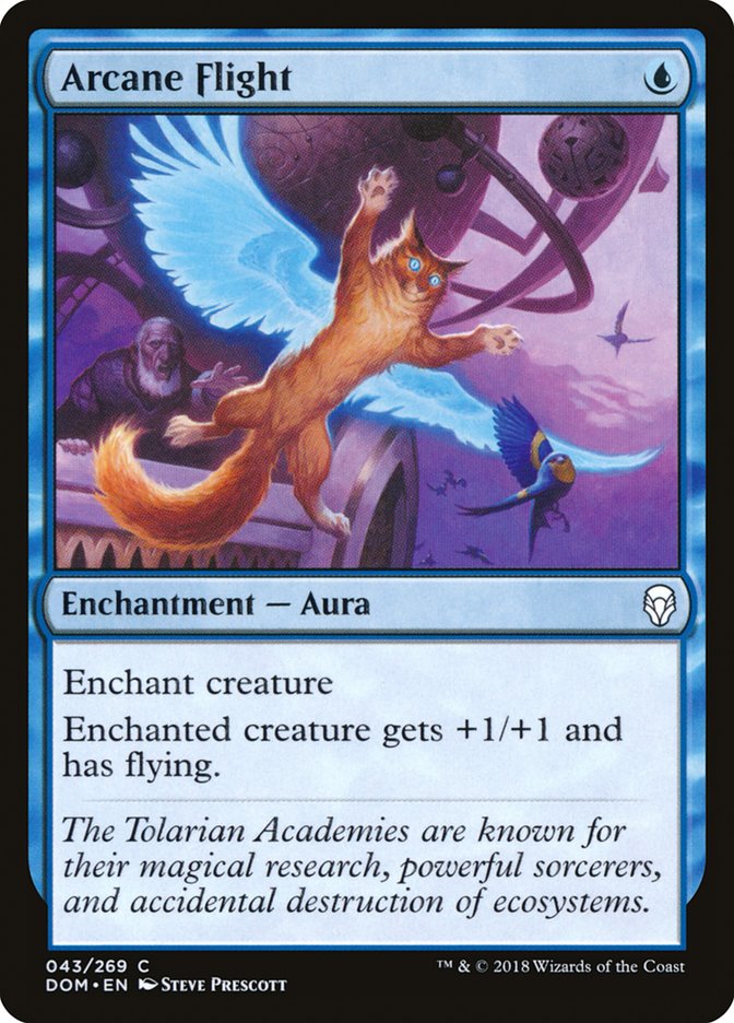 Arcane Flight Dominaria #043
