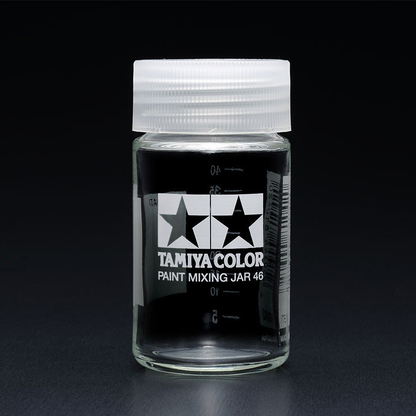 81042 PAINT MIXING JAR 46ML WITH MEASURE - TAMIYA PAINT SYSTEM