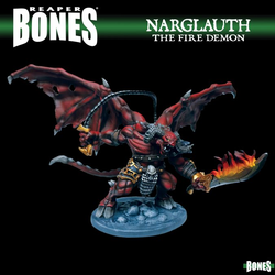 77903 Narglauth Fire Demon Boxed Set from Reaper Miniatures Dark Heaven Legends Bones range sculpted by&nbsp;Tim Hill.