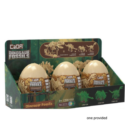 Cada Dinosaur Egg Velociraptor Skeleton Model Kit