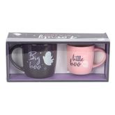 Big Boo Little Boo mug set. A su...