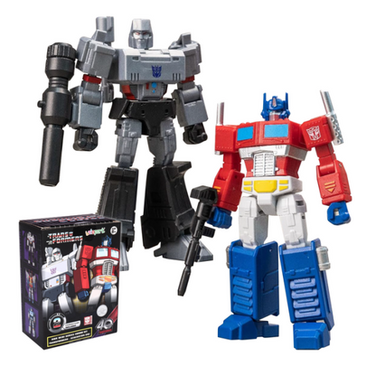 Optimus Prime and Megatron Transformer 2-Pack - AMK Mini Series Combo Set