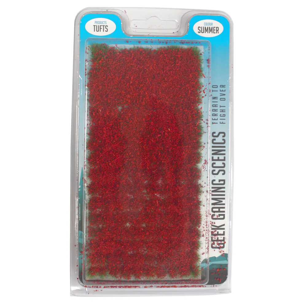 Poppy Flower Tufts - Geek Gaming Scenics