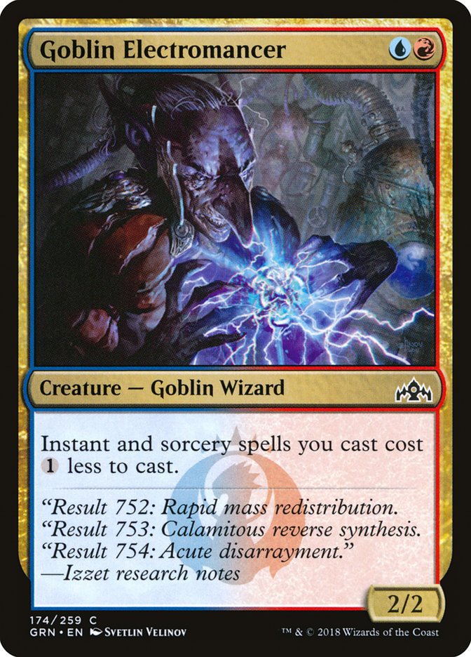 Goblin Electromancer MTG Singles | Guilds of Ravnica #174