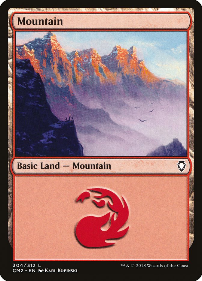 Mountain - Commander Anthology 2 #304