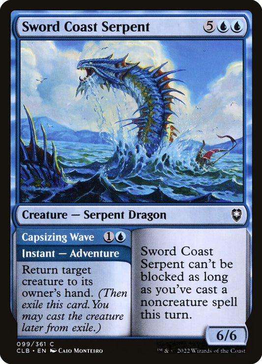 Sword Coast Serpent // Capsizing...