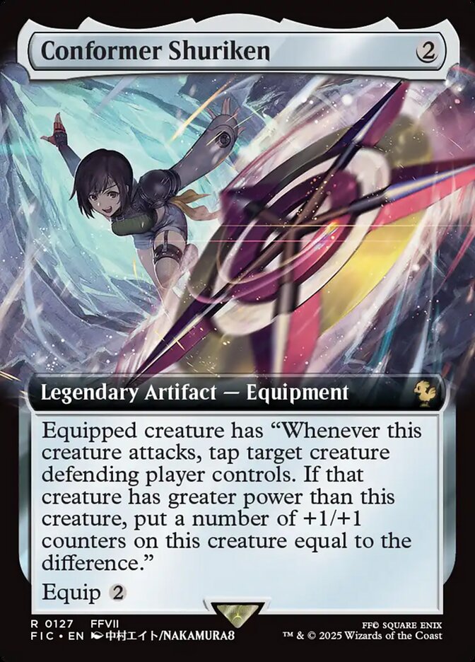 Conformer Shuriken Final Fantasy Commander #127 Card Front