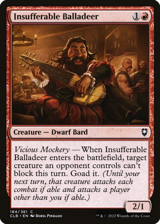 Insufferable Balladeer - Command...