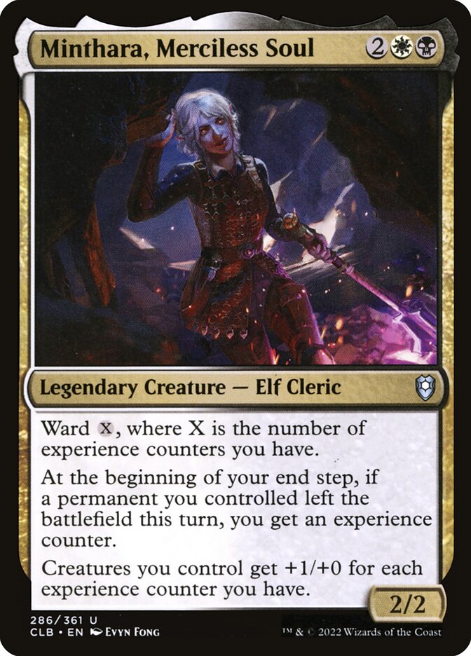 Minthara, Merciless Soul - Commander Legends #286 Card Front