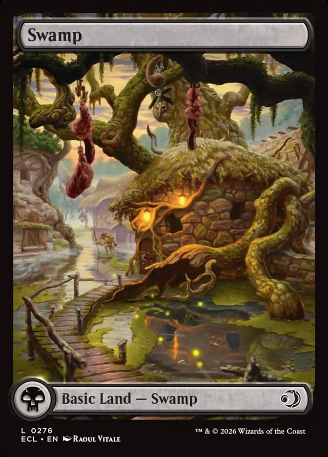 Swamp Lorwyn Full Art Basic Land Lorwyn Eclipsed #276