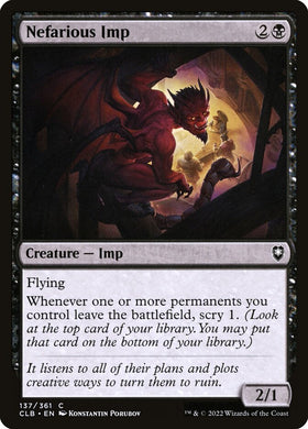 Nefarious Imp - Commander Legend...