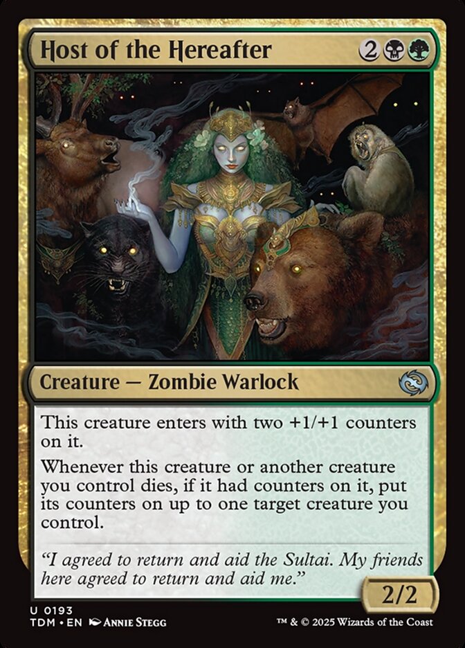 Host of the Hereafter Tarkir Dragonstorm #193