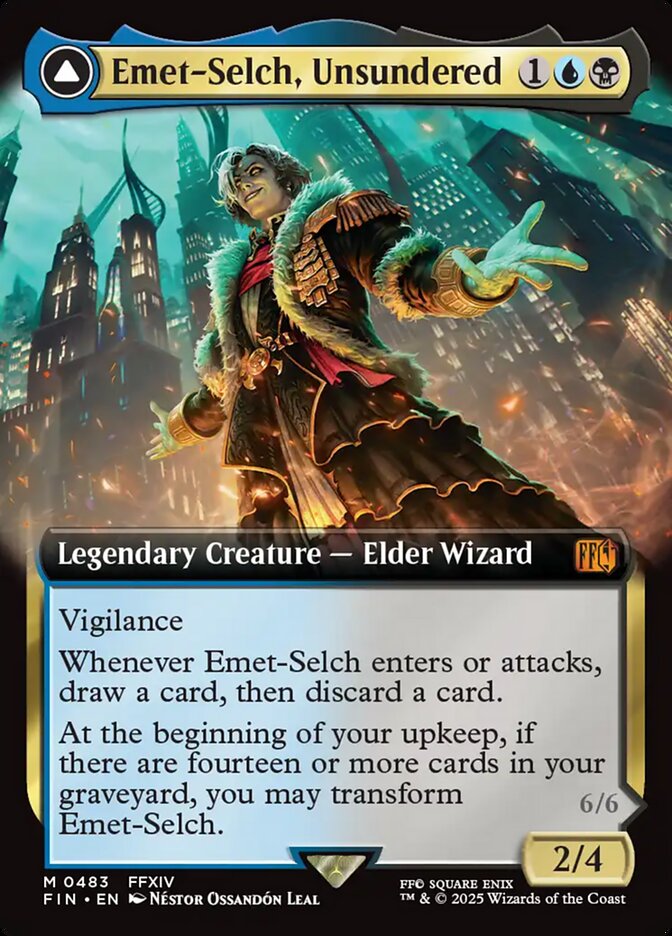 Extended Art Emet-Selch, Unsundered // Hades, Sorcerer of Eld Final Fantasy #483