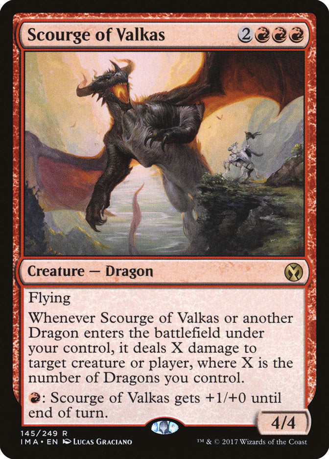Scourge of Valkas - Iconic Masters #145