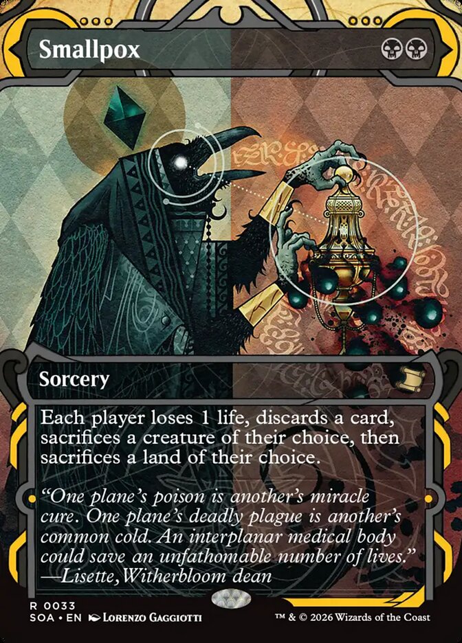 Smallpox Secrets of Strixhaven Mystical Archive #033Card Front