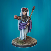 Empress Zenobia, a metal miniatu...