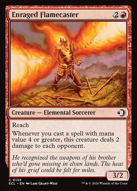 Enraged Flamecaster Lorwyn Eclip...