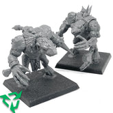2x Skaven Rat Ogors - Assembled ...