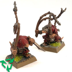 2x Skaven Packmasters - Painted (Trade In)
