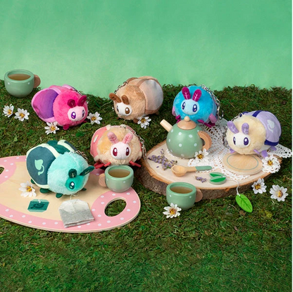 Squishable Moths Cup Of Tea Blind Box -Plush Keyring Series 1