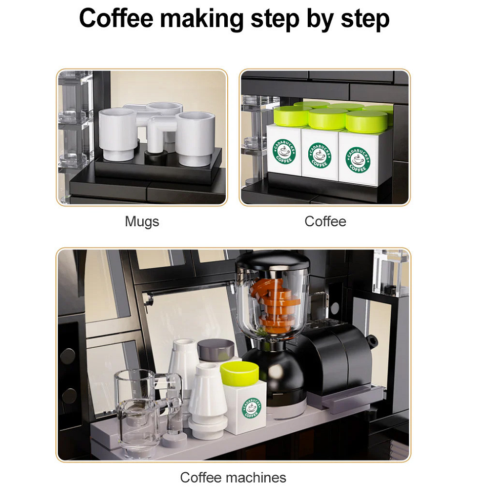 Street Coffee House - Cada Brick Kit