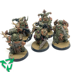 5x Death Guard Plague Marines - Painted (Trade In)