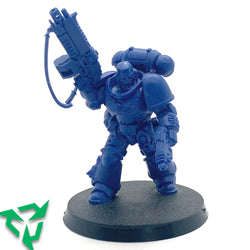 Space Marine Lieutenant w/ Master Crafted Bolter (Trade In)