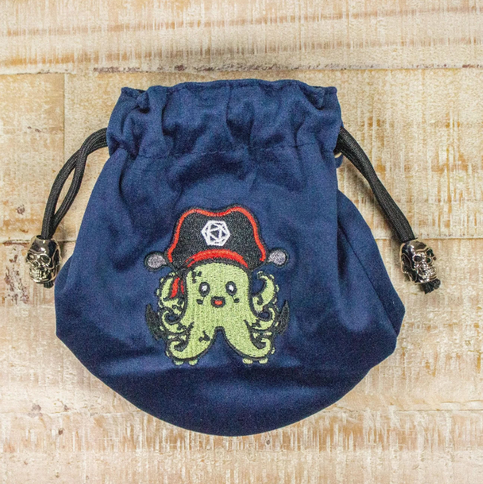 Blue Mini Dice Pouch - Mystery Dice Goblin