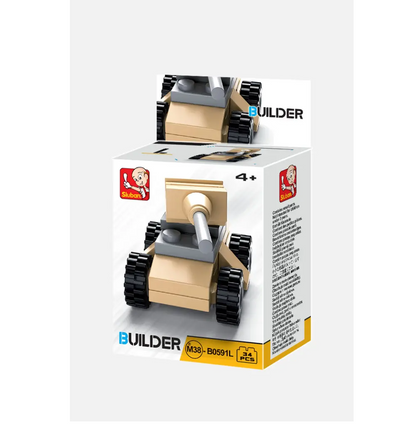Sluban Builder Mini Building Brick Kit | 1 Random Design
