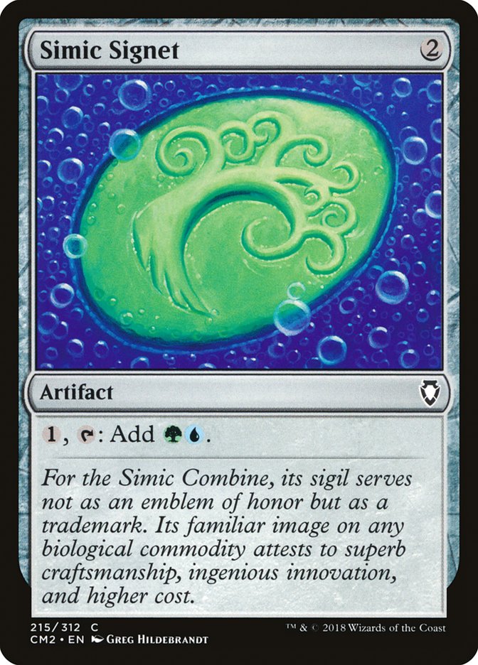 Simic Signet - Commander Anthology 2 #215