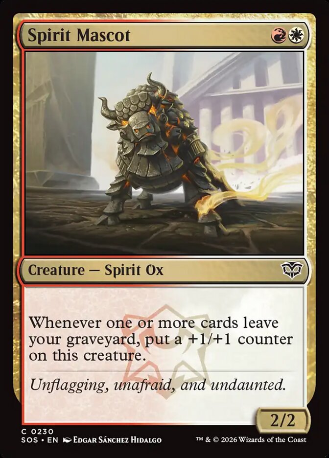 Spirit Mascot Secrets of Strixhaven #230Card Front