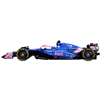 CaDA BWT Alpine F1 Team A525 Racing Car - 1:8 Scale Brick Model Kit