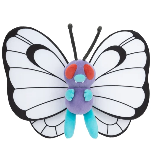 12" Butterfree Pokémon Plushie