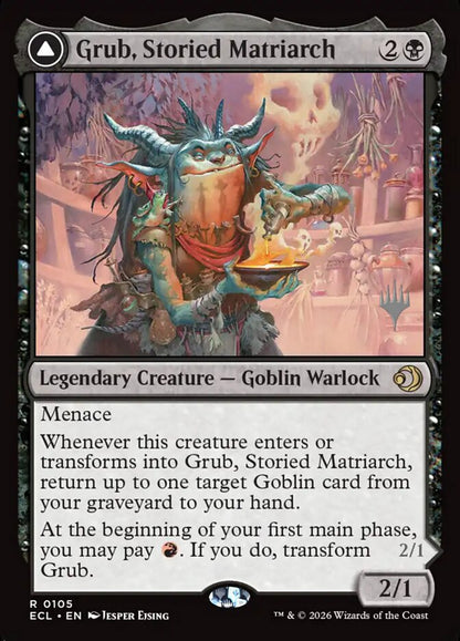 Grub, Storied Matriarch // Grub, Notorious Auntie Lorwyn Eclipsed #105