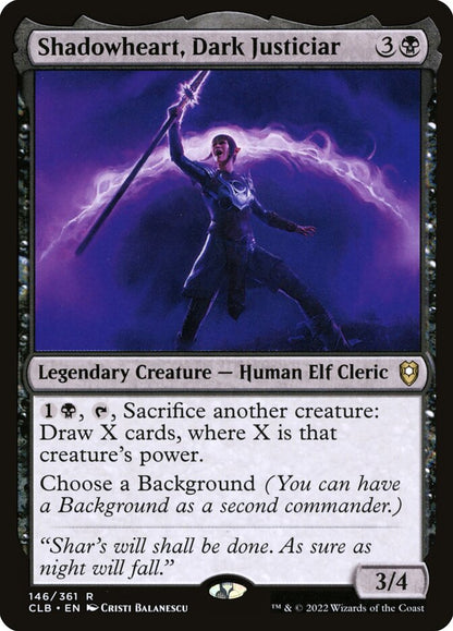 Shadowheart, Dark Justiciar - Commander Legends #146 Card Front