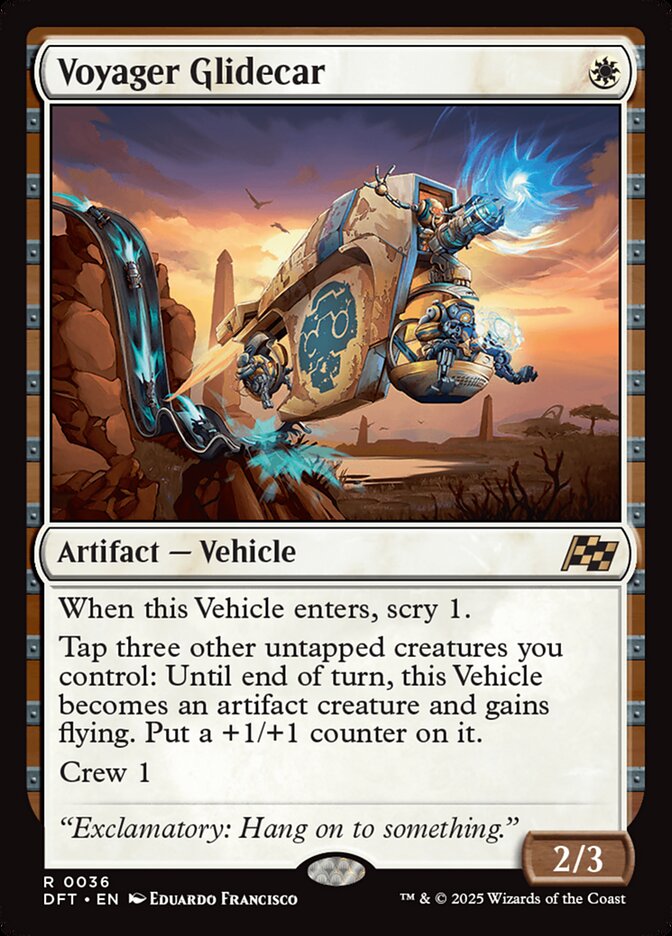 Voyager Glidecar Aetherdrift #036