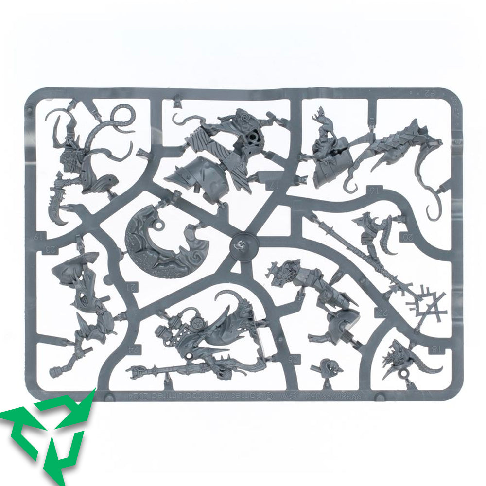 Skaven Grey Seer & Warlock Engineer - On Sprue (Trade-In)