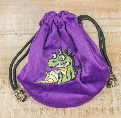 Purple Mini Dice Pouch - Mystery Dice Goblin