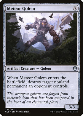 Meteor Golem - Commander Legends...