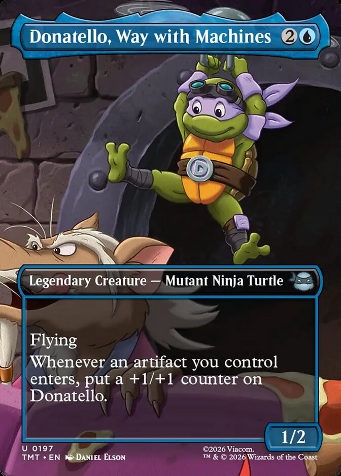 Donatello, Way with Machines Borderless #197