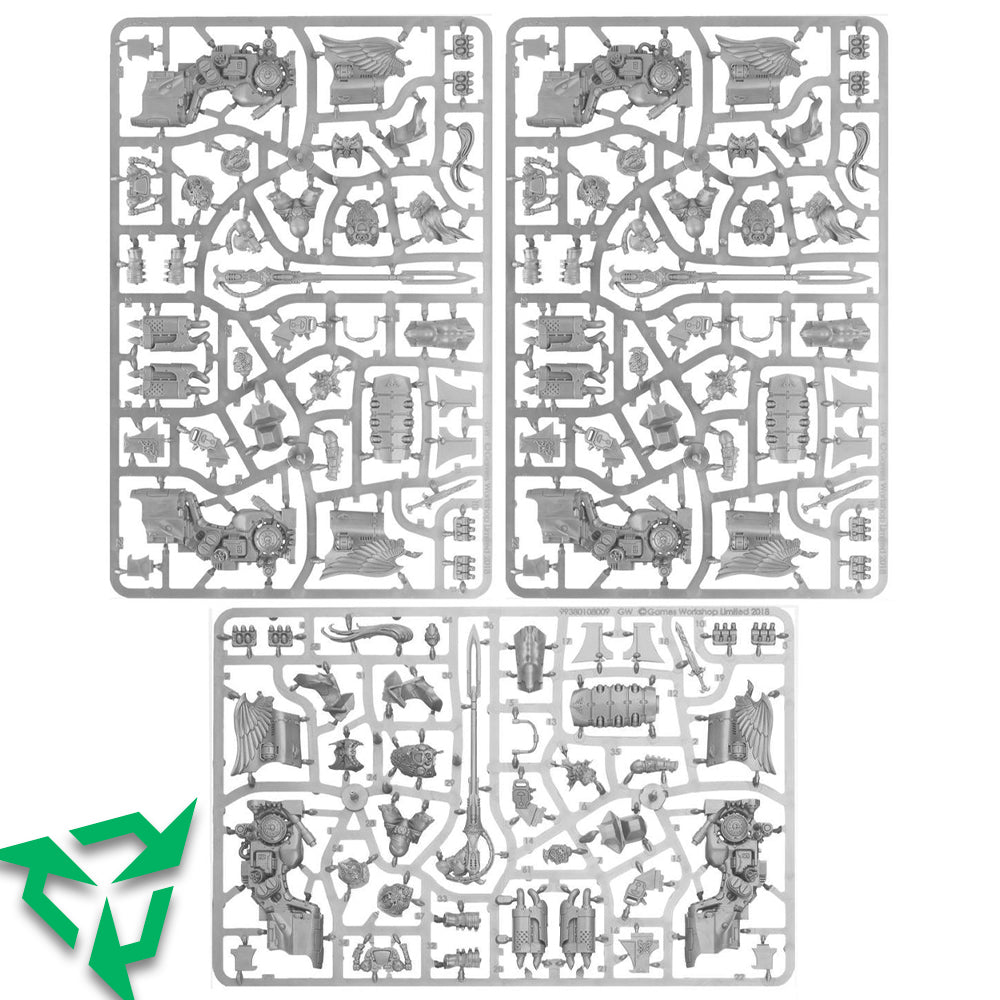 Adeptus Custodes Vertus Praetors - On Sprue (Trade-In)