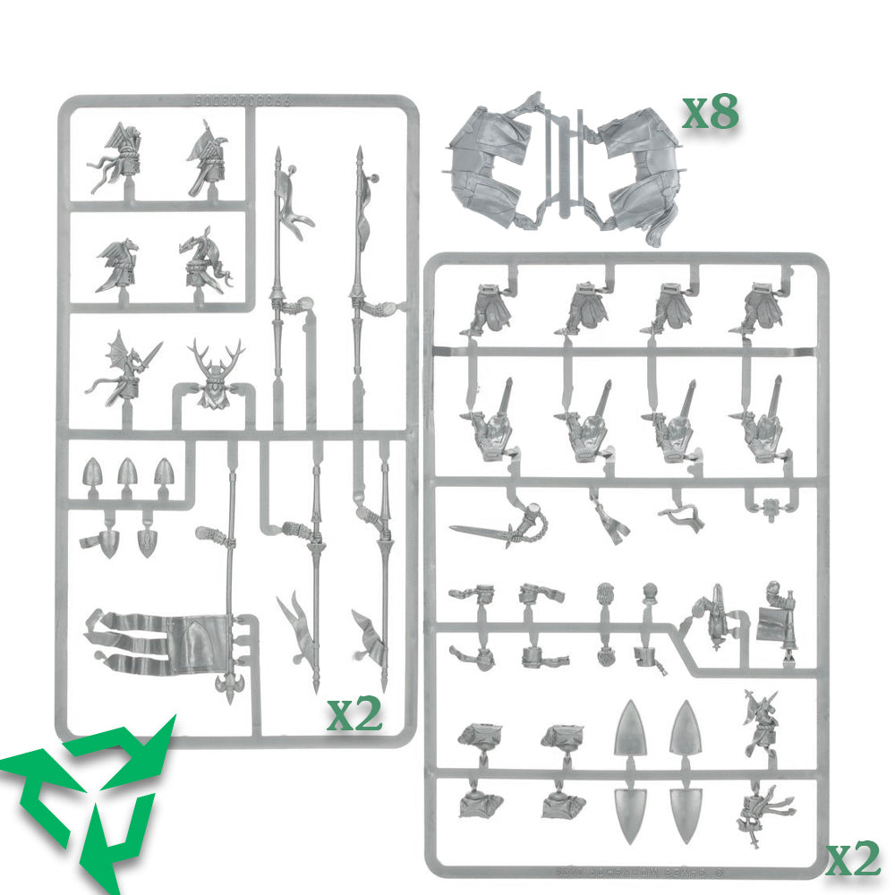 Bretonnian Knights Errant - On Sprue (Trade-In)