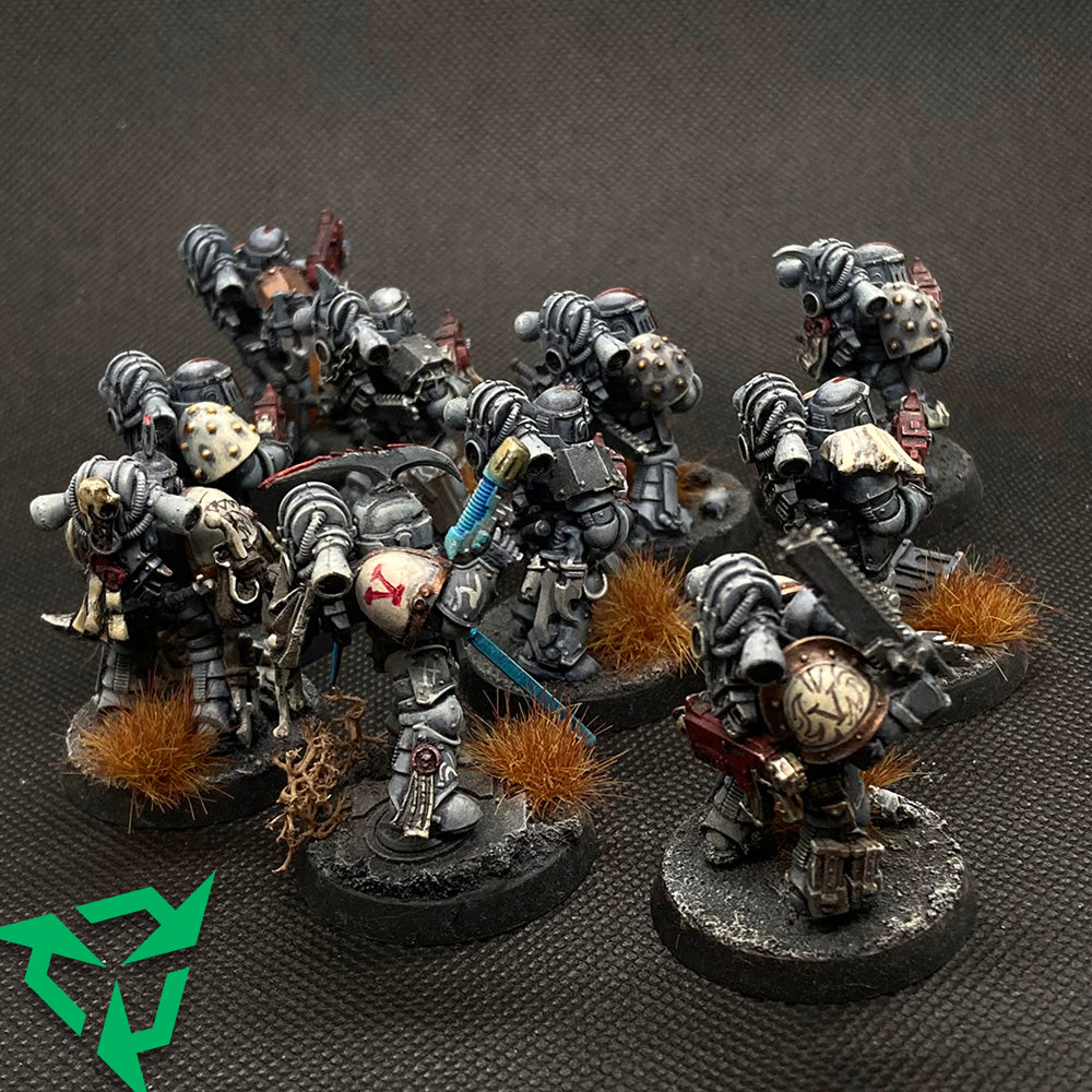 Charcharodons Heresy Tactical Squad Preloved Miniatures